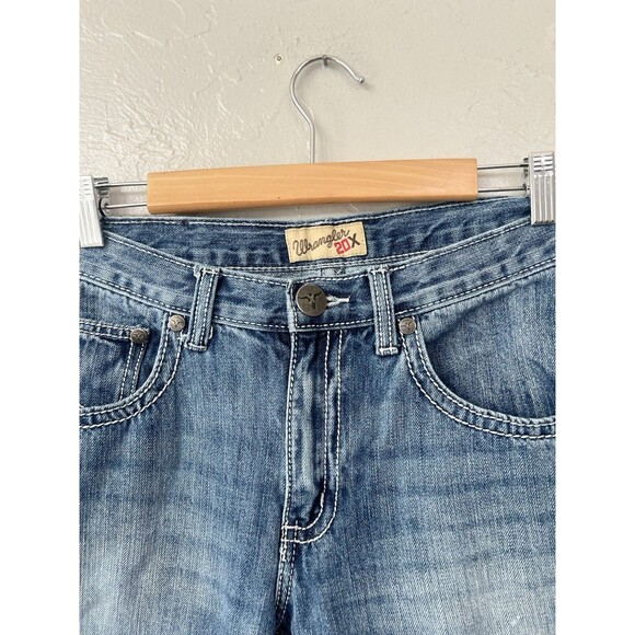 Wrangler Retro Jeans Mens 31x32 Slim Boot Cut Cowboy Rodeo Western Ranch Stretch - Picture 5 of 10
